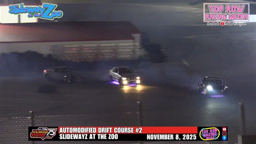 2.1K views | At the top of Turn 2, it was a great view of the entire drift course layout at the Kalamazoo Speedway! #toprowracingmedia #kalamazoospeedway #drifting #driftcar #worldsfastest #burnout #highhorsepower #automodified #slidewayzatthezoo | 홏홤홥 홍홤홬 홍홖환홞홣활 홈홚홙홞홖 | Facebook