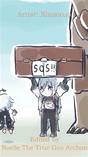 Yelan and Shenhe Goes Vacation To Sumeru 19 #genshinimpact #noellethetruearchon