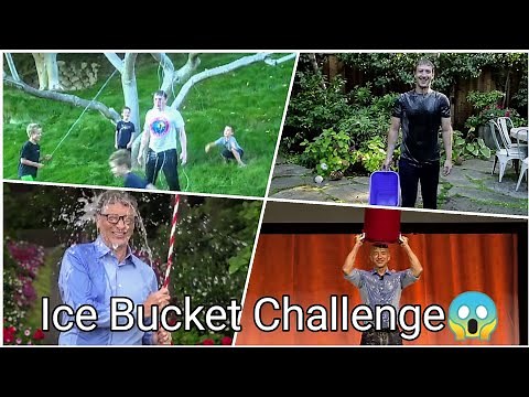 ICE 🧊Bucket Challenge From Billionaires 🥶Mark Zuckerberg,Jeff Bezos,Bill Gates,Elon Musk 😍