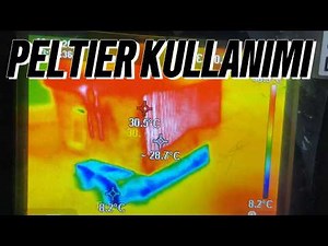 Peltier ile Suyu Gerçekten Soğutabilir miyiz? | Termal Kamera Deneyi