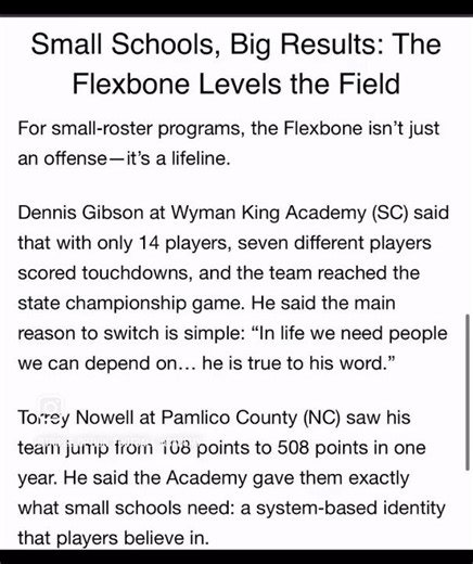 Win Now With The Flexbone: Coaches Prove You Can Take Your Seat At The Table In 2026