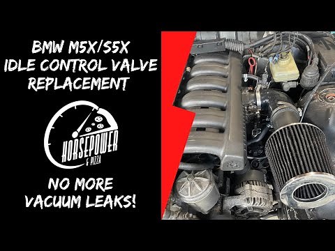 BMW Idle Control Valve Cleaning & Replacement (M5X/S5X Engines)