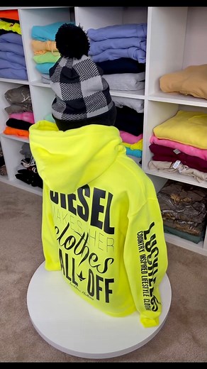 DIESEL MAKES HER CLOTHES FALL OFF 🖤💨 | Luckless Outfitters