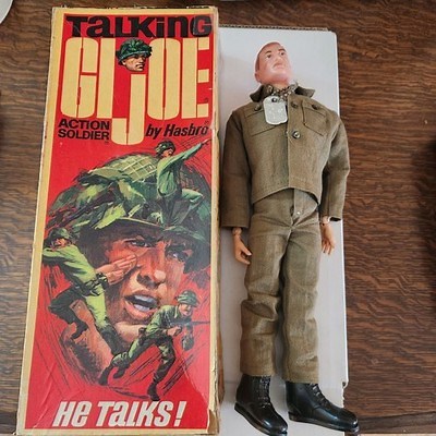 Vintage 1967 Hasbro Talking U.S. Army GI Joe Action Figure In Original Box | eBay