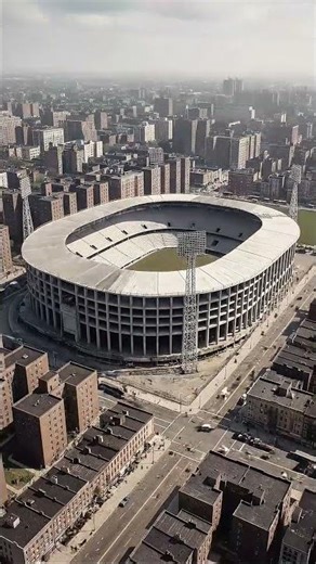 Evolution of a Stadium * Time lapse * Transformation