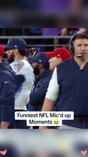 Interesting moments captured by the microphone in nfl #nfl#nflfootball #funny #funnyvideos #usaus