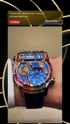 Global time, global power: Luxury's ultimate statement.