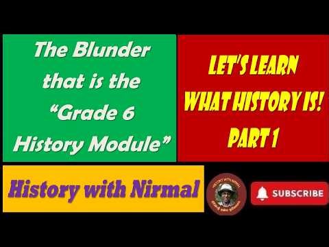 What is History? Through the mistakes in the controversial Grade 6 History Module | Nirmal Dewasiri