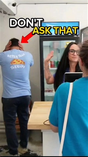 She shouldn’t have asked that… 😳 #fyp #shorts #viral #funny #skit