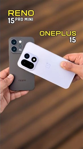 Oppo Reno 15 Pro Mini Vs Oneplus 15 Camera Test #mobilepapa #shorts