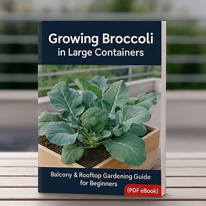 Broccoli Container Gardening Ebook: Balcony & Rooftop Growing Guide (PDF) - Etsy