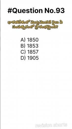 When was the first train started in India? | Indian Railways History