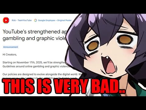 YouTube Joins in on Censoring Gaming and Anime is Next - How did we even get here..