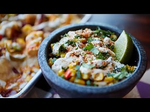 Making Mexican street corn with Condado Tacos