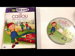 caillou * caillou's Family Favorites * PBS KIDS * Animated Cartoon * DVD Movie Collection