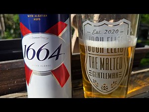 Kronenbourg 1664 Blanc Lager Review// The Malted Gentleman