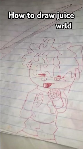 How to draw juice wrld