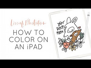 How to Color on an iPad