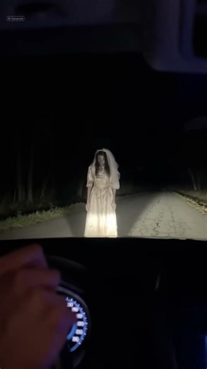 “Dead Bride on the Road at Night — Caught on Camera (Terrifying Encounter)”