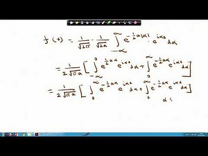 Lecture 42: Solution of Integral Equations using Fourier Transform