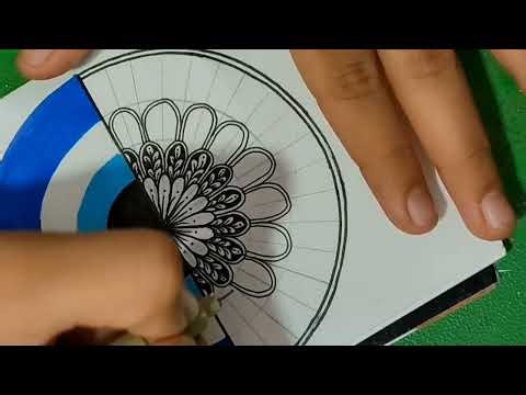 How to draw Evil Eye 🧿 MANDALA ART for Beginners | Step by Step Tutorial #ytvideo #evileye #trending