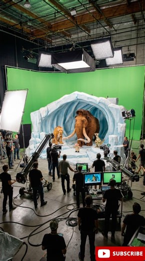 How Ice Age Was Filmed: Behind the Scenes #behindthescenes #backstage