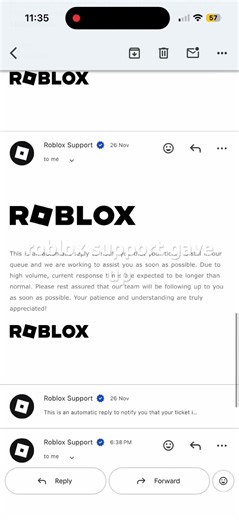 roblox support gave up😭