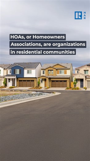 14K views · 59 reactions | In many housing markets, homeowners associations (HOAs) and other community associations can be a part of the homebuying (and owning) experience. Here’s what prospective buyers should know: https://bit.ly/4l5bOi7 | National Association of REALTORS® | Facebook