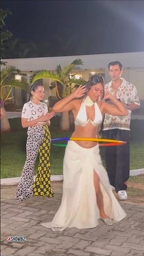 💃 Nia Sharma doing hula hoop dance with full energy ✨