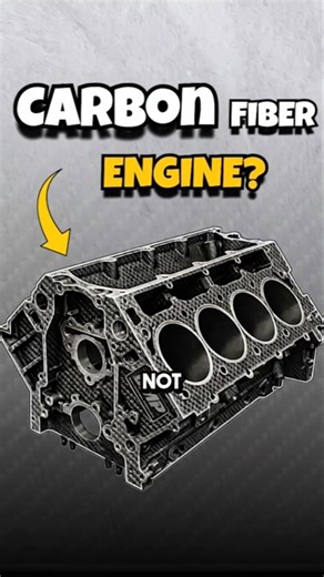 Why Engines CANT use Carbon Fiber Parts ??