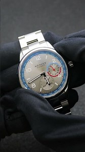 One Button Changes the City - NOMOS Worldtimer neomatik Silver #watch #worldtimer #nomos #watch
