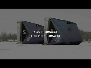 Clam X100 XT SERIES X-Series Fish Trap Shelter Features & Benefits