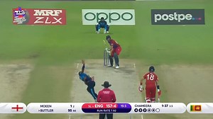 Will we see a repeat of #T20WorldCup 2021? 👀 A throwback to last year's tournament when England played Sri Lanka in UAE. #SLvENG | ICC - International Cricket Council