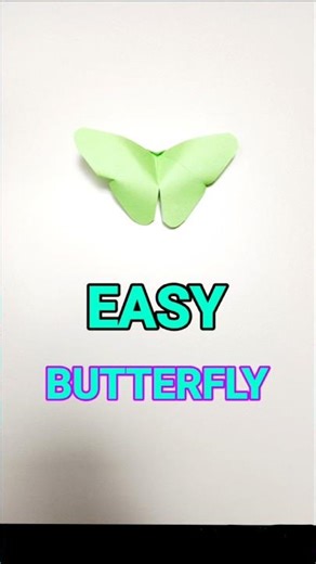 How to make a Easy Butterfly paper craft, diy Tutorial