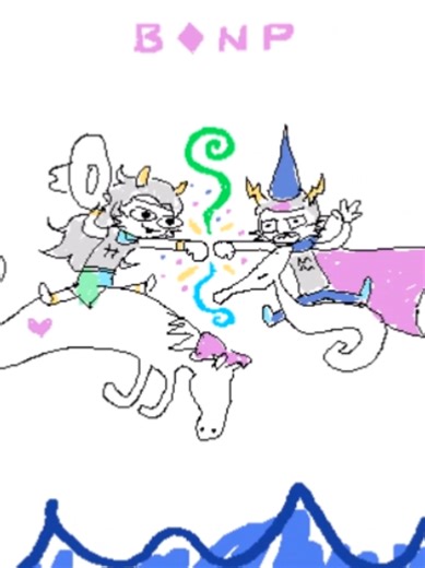 Eridan Ampora and Feferi Peixes in Homestuck
