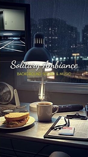 CCTV Surveillance in Cozy Security Room Ambiance with Rain Sound, Background Noise, Relax Sleep Aid