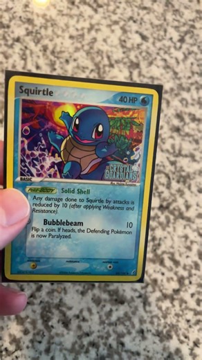 Best squirtle card!! #pokemon #pokemoncards #pokemontcg #squirtle #tradingcards