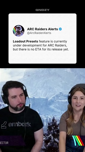 Loadout Presets for ARC Raiders — Feature Status