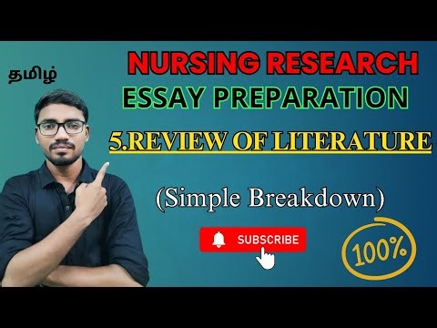 5.Review of Literature in Nursing Research | Purpose, Sources, Steps & Scope Explained | NN4U
