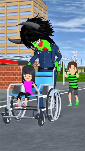 Sakura school simulator🥶🧟‍♂️😨 _sakuraschoolsimulator _sakura _shorts _youtubeshorts _videoviral.