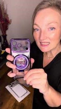 Cute + Protective + A STAND?! 💜 iPhone 17 Pro Bling Case Honest Review #smartphone #amazonfinds