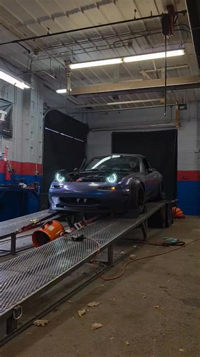 Some dyno and tuning time on this Mazda Miata today. This engine is equipped with a 1 liter supercharger. Playing around with Tunerstudio MS Ultra by EFIAnalyitics to clean up the VE fueling tables and optimized the spark. Car was experiencing some belt slip issues on the supercharger, customer plans to find a different tensioner design for better belt control. Still a cool little car! Thank you AJ Camp and Vivian Hyska for your business! Graph in comments! Low Hp run was with supercharger disco