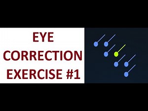 EYE CORRECTION EXERCISE | How to improve your eyesight [Training #1]