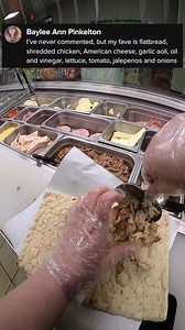 Subway POV Baylee Ann Sub? flatbread!