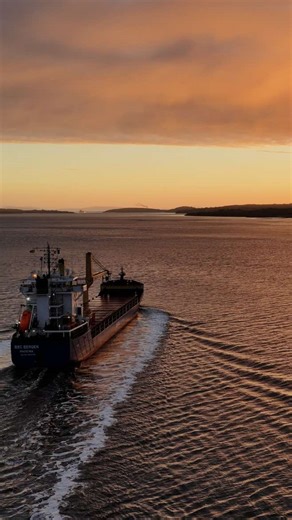 WATCH ⬆️ the journey from sea to shore as 2,500 tonnes of steel for the River Maigue Bridge is offloaded at Foynes Port after a two-week voyage from Monfalcone, Italy. The BBC Bergen arrived into the Shannon Estuary carrying 54 sections that will form this critical crossing on the Adare Bypass. This marks a major milestone for the Foynes to Limerick Road (including Adare Bypass) scheme. #LimerickEdgeEmbrace #FoynesToLimerick #AdareBypass #Limerick #Infrastructure @John O’Neill Heavy Haulage @Ryd