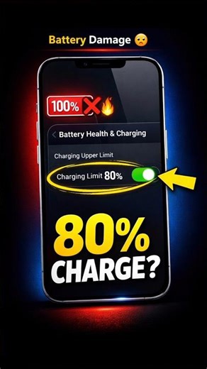 👉 Battery 80% Limit Kaise Lagaye 🔋 Battery Health Save Kare