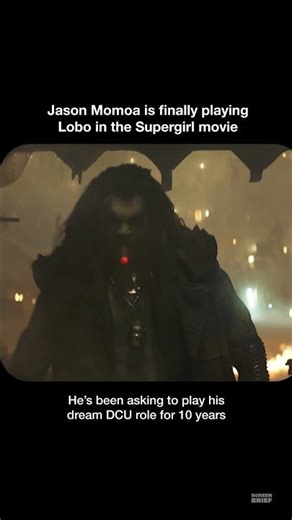 Jason Momoa is Lobo in Supergirl!