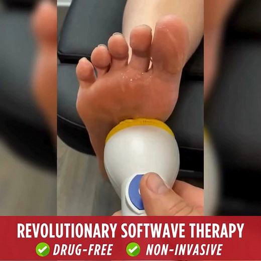 🦶Foot Pain can be a painful and debilitating condition, causing discomfort and difficulty when walking or standing. SoftWave treatment can help reduce inflammation and improve mobility in the foot and ankle, leading to relief from foot pain. Our team is trained to identify and treat the root cause of the pain, helping you get back to your normal routine without discomfort. For a limited time, we're offering a consultation, exam and first SoftWave treatment for $49. (Typically $250) Our therapy 