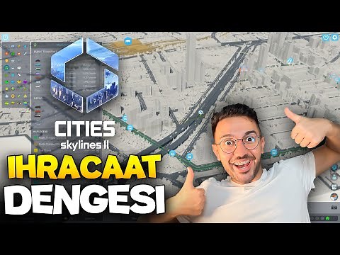 Yüksek kira ve yeterli müşteri yok! Cities Skylines 2 Gameplay (İlk bakış #2)