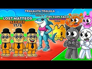 Unlocking EVERY NEW BRAINROT In The NEW STEAL A BRAINROT UPDATE! (Roblox)